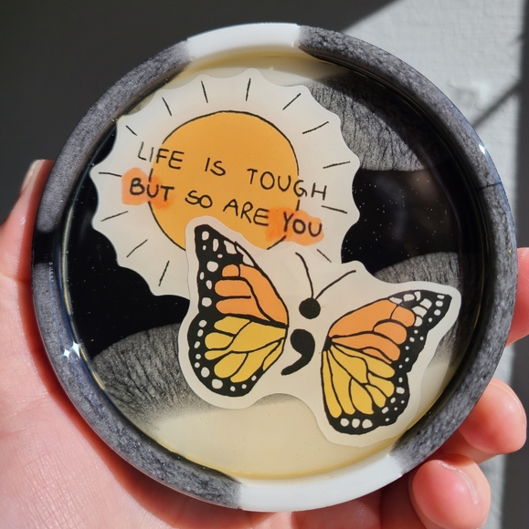 Butterfly/sun Coaster - Picture 5 of 5